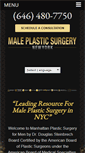 Mobile Screenshot of maleplasticsurgerynewyork.com